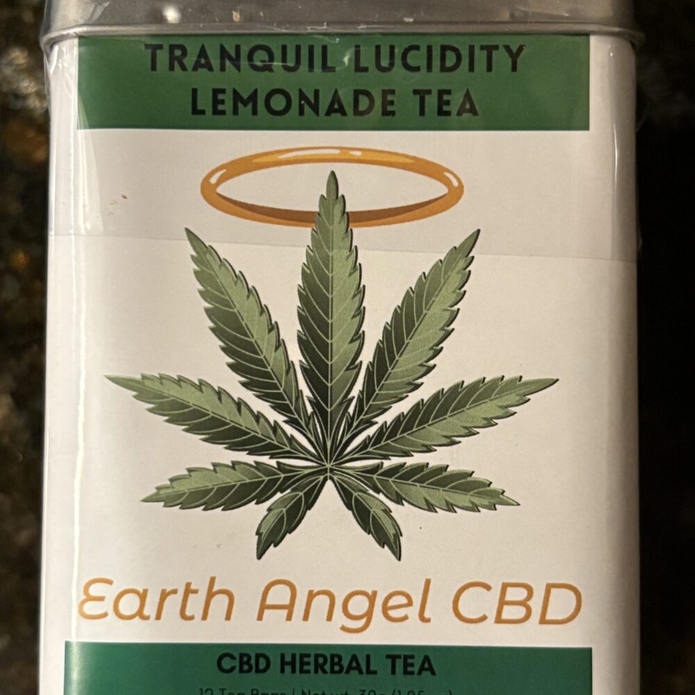 Earth Angel CBD Signature Blend: Tranquil Lucidity Lemonade Tea